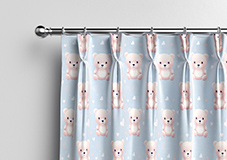 Little Bear, Pastels - Made to Measure Curtains - Image 10